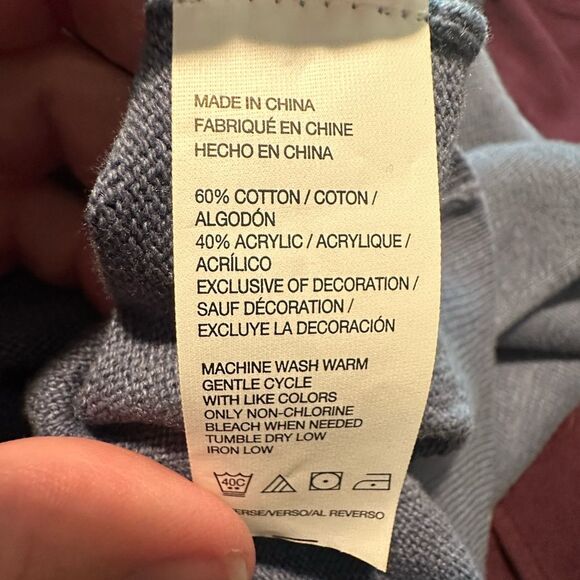 NWT IZOD Mens V Neck Sweater Vest  - Large - Picture 6 of 6